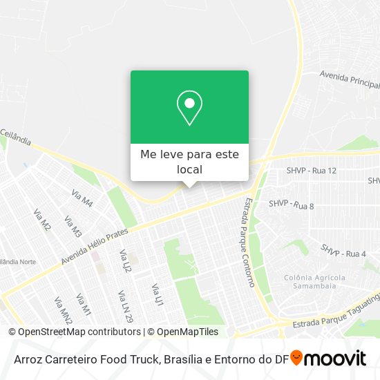 Arroz Carreteiro Food Truck mapa