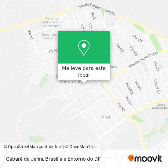 Cabaré da Jenni mapa