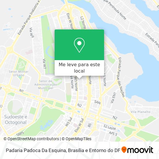 Padaria Padoca Da Esquina mapa