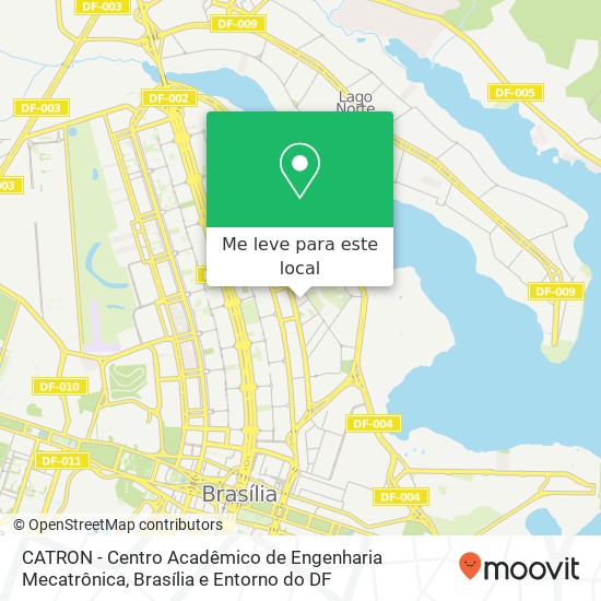 CATRON - Centro Acadêmico de Engenharia Mecatrônica mapa