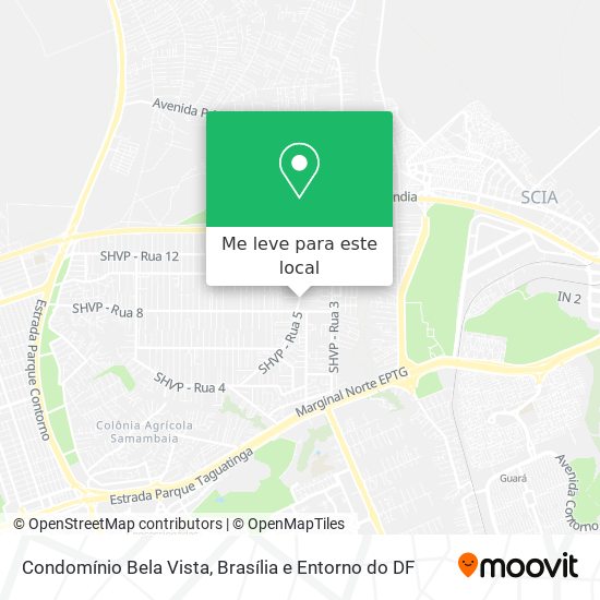 Condomínio Bela Vista mapa