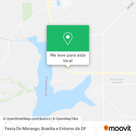 Festa Do Morango mapa