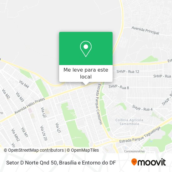 Setor D Norte Qnd 50 mapa