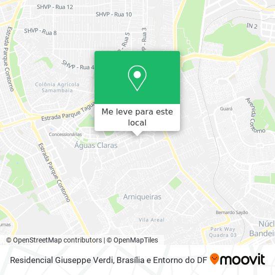 Residencial Giuseppe Verdi mapa