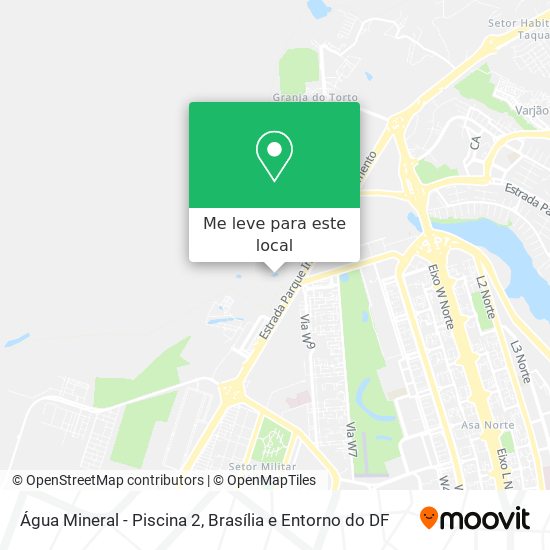 Água Mineral - Piscina 2 mapa