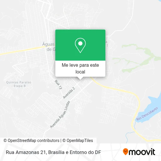 Rua Amazonas 21 mapa