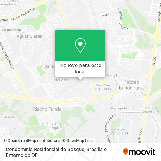 Condomínio Residencial do Bosque mapa