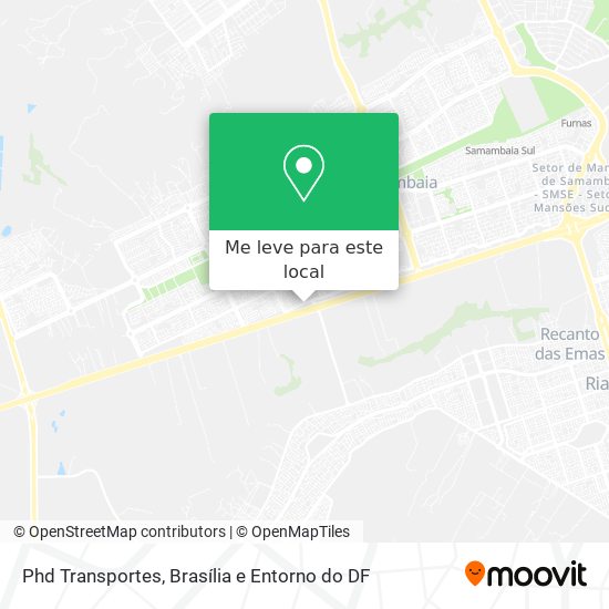 Phd Transportes mapa