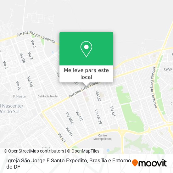 Igreja São Jorge E Santo Expedito mapa