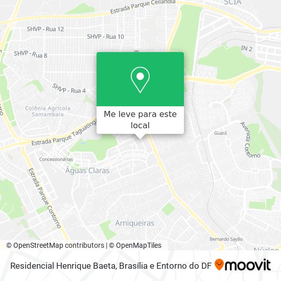 Residencial Henrique Baeta mapa