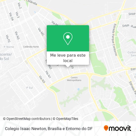 Colegio Isaac Newton mapa