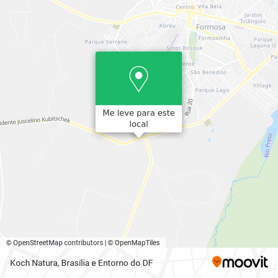 Koch Natura mapa