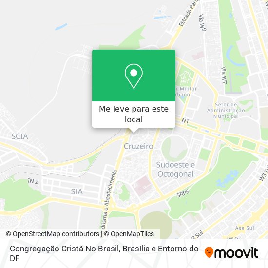 Congregação Cristã No Brasil mapa