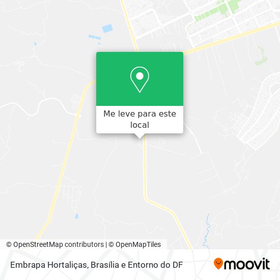 Embrapa Hortaliças mapa