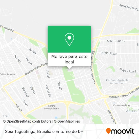 Sesi Taguatinga mapa