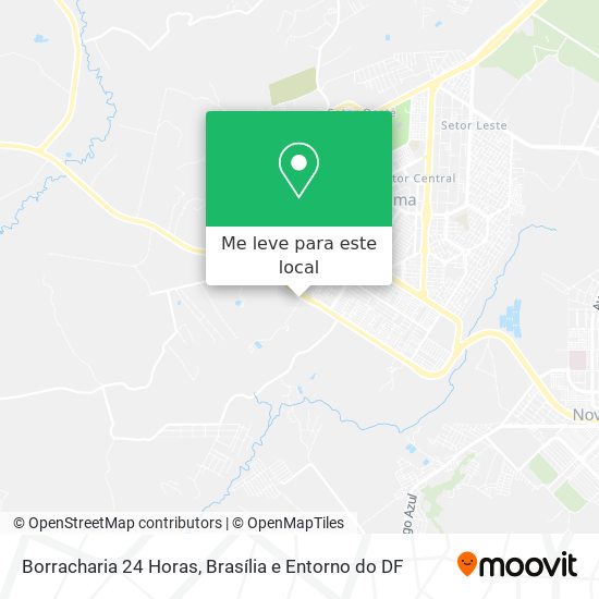 Borracharia 24 Horas mapa