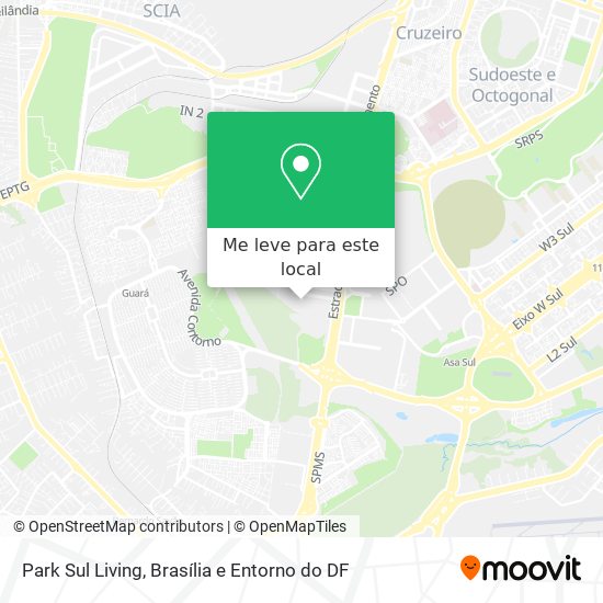 Park Sul Living mapa