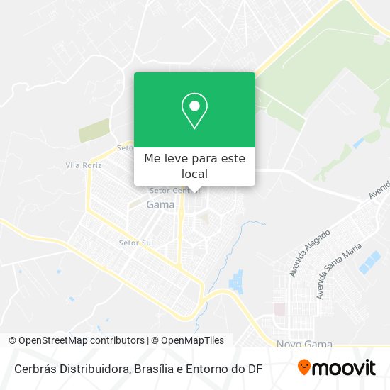 Cerbrás Distribuidora mapa