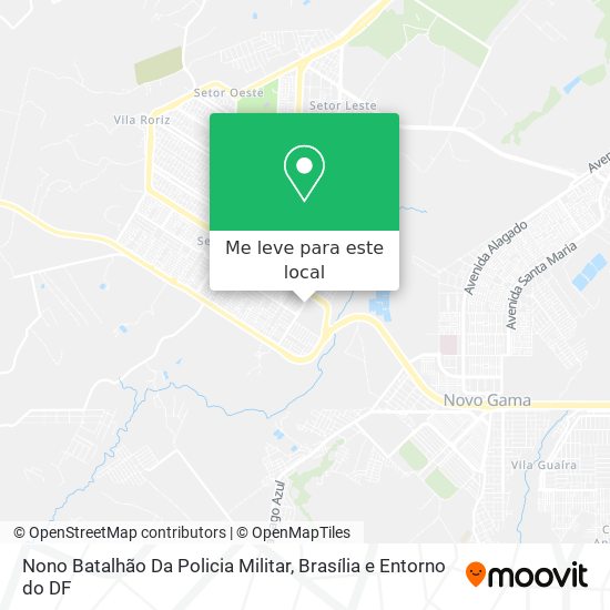 Nono Batalhão Da Policia Militar mapa
