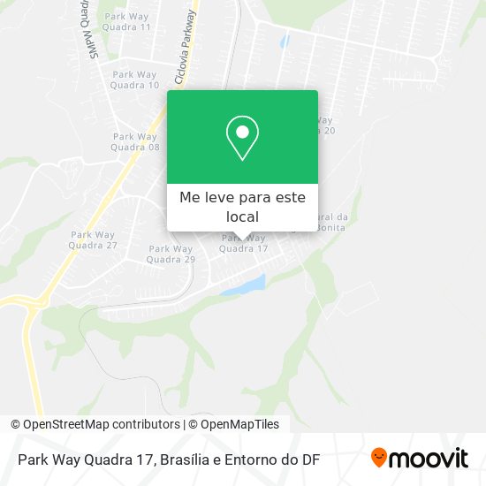 Park Way Quadra 17 mapa