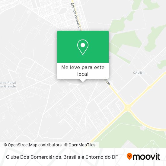 Clube Dos Comerciários mapa