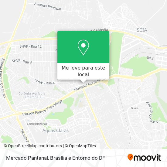 Mercado Pantanal mapa