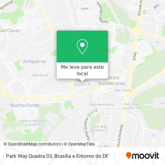 Park Way Quadra 03 mapa