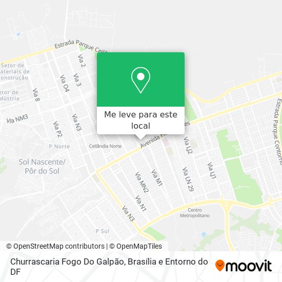 Churrascaria Fogo Do Galpão mapa