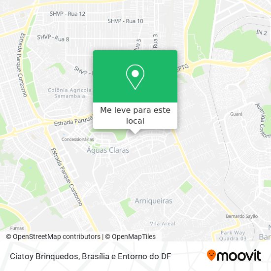 Ciatoy Brinquedos mapa
