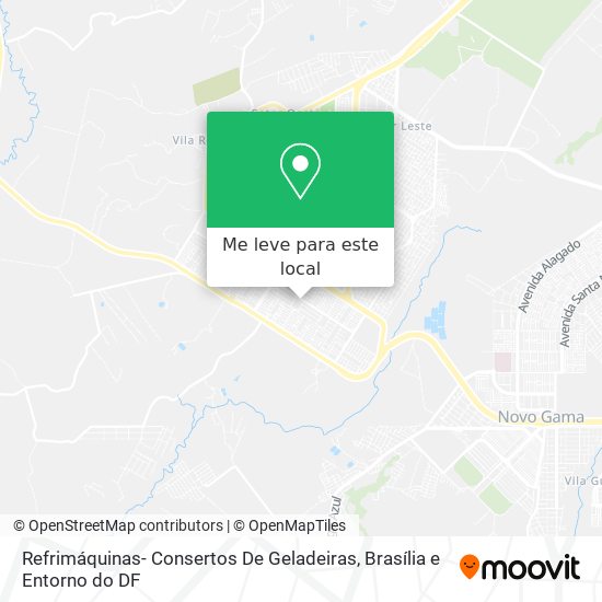 Refrimáquinas- Consertos De Geladeiras mapa