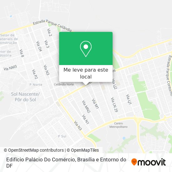 Edifício Palácio Do Comércio mapa