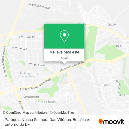 Paróquia Nossa Senhora Das Vitórias mapa