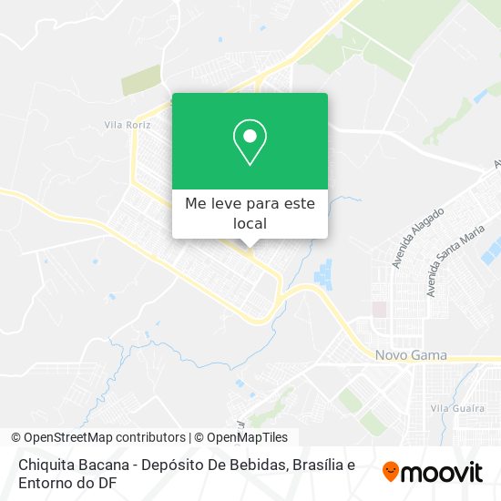 Chiquita Bacana - Depósito De Bebidas mapa