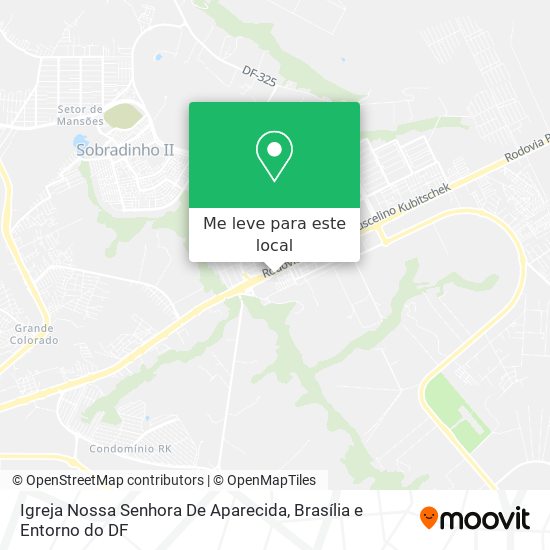 Igreja Nossa Senhora De Aparecida mapa