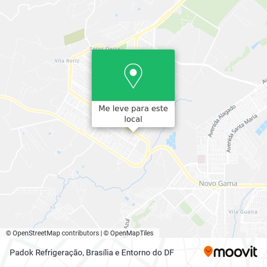 Padok Refrigeração mapa