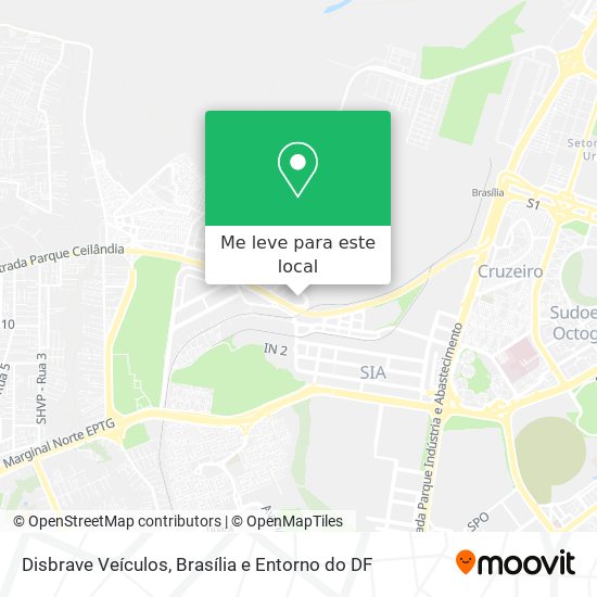 Disbrave Veículos mapa