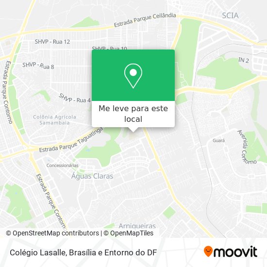 Colégio Lasalle mapa