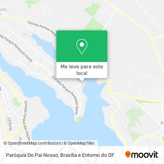 Paróquia Do Pai Nosso mapa