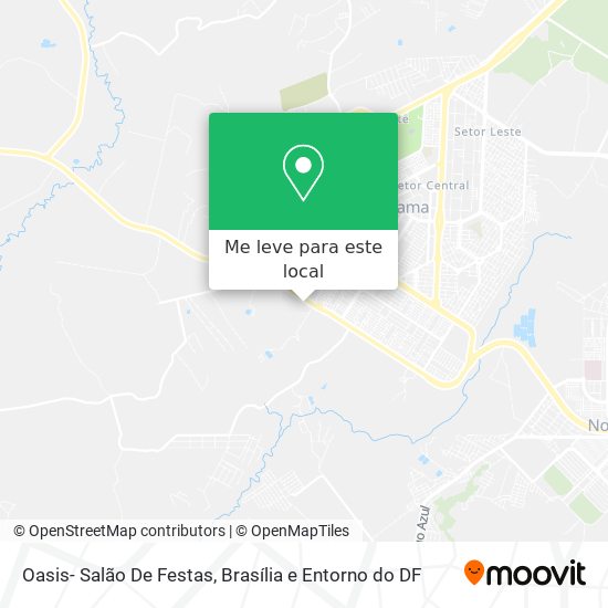 Oasis- Salão De Festas mapa