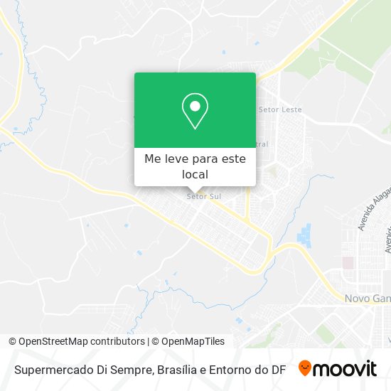 Supermercado Di Sempre mapa