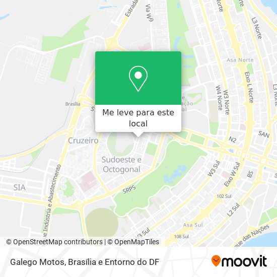 Galego Motos mapa