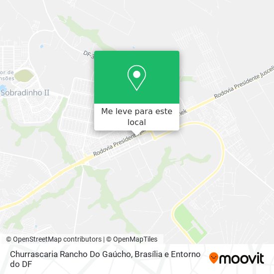 Churrascaria Rancho Do Gaúcho mapa