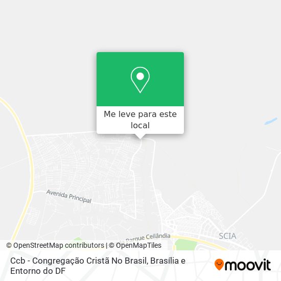 Ccb - Congregação Cristã No Brasil mapa