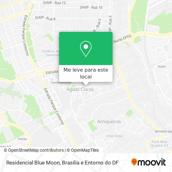 Residencial Blue Moon mapa