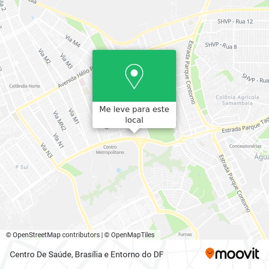 Centro De Saúde mapa