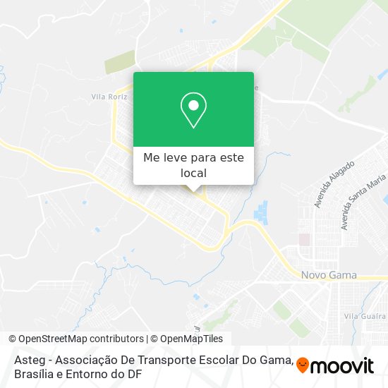Asteg - Associação De Transporte Escolar Do Gama mapa