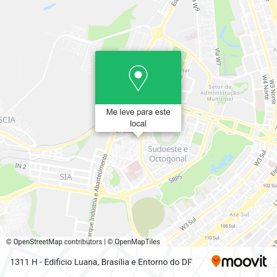 1311 H - Edificio Luana mapa