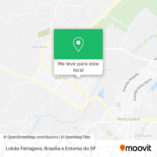 Lobão Ferragens mapa