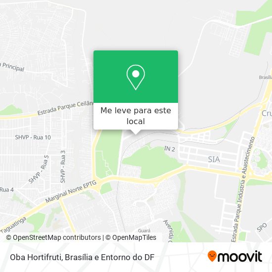 Oba Hortifruti mapa