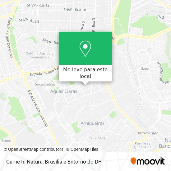 Carne In Natura mapa